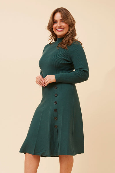 Welda solid knit dress & Buy Online & Femme Connection
