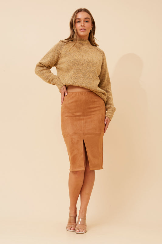 GRETCHEN SOLID KNIT JUMPER