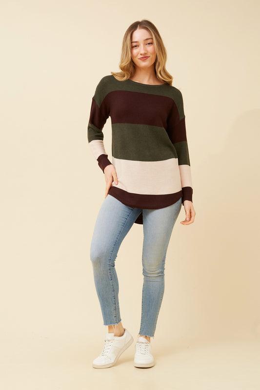 OLLIE WOOL BLEND PULLOVER