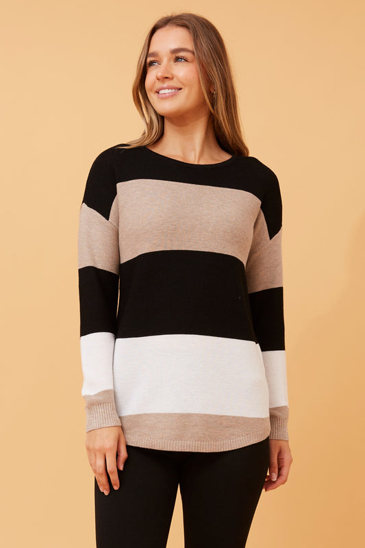 OLLIE WOOL BLEND PULLOVER