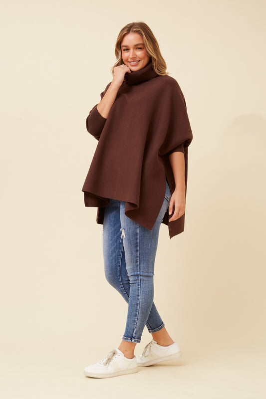 ONYX SOLID KNIT PULLOVER