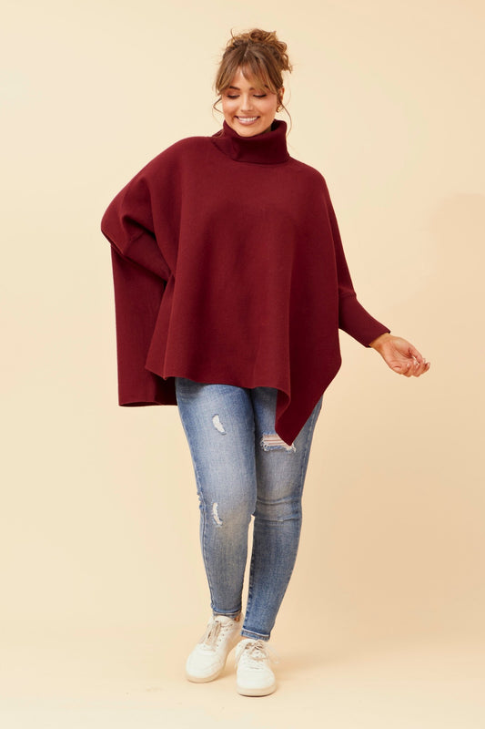 ONYX SOLID KNIT PULLOVER