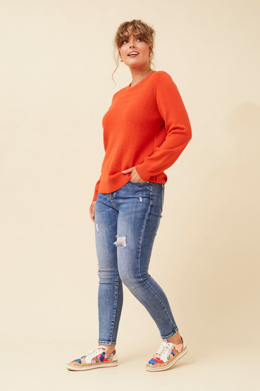 ANGIE KNIT PULLOVER