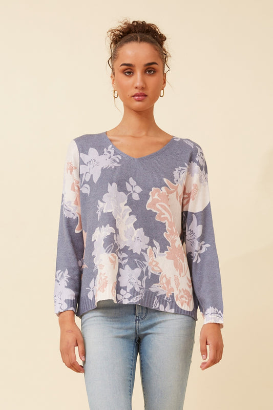 NEAVE FLORAL TOP