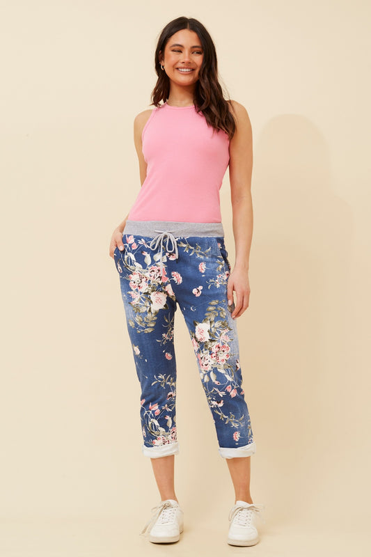 GINNA FLORAL JOGGER