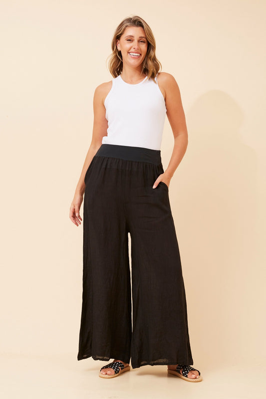 LEONORA LINEN PANTS