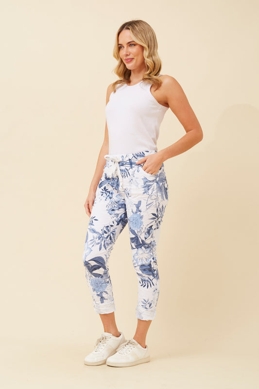 JANJA FLORAL JOGGER PANTS