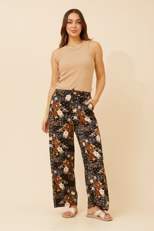 SUZZEL FLORAL PANTS