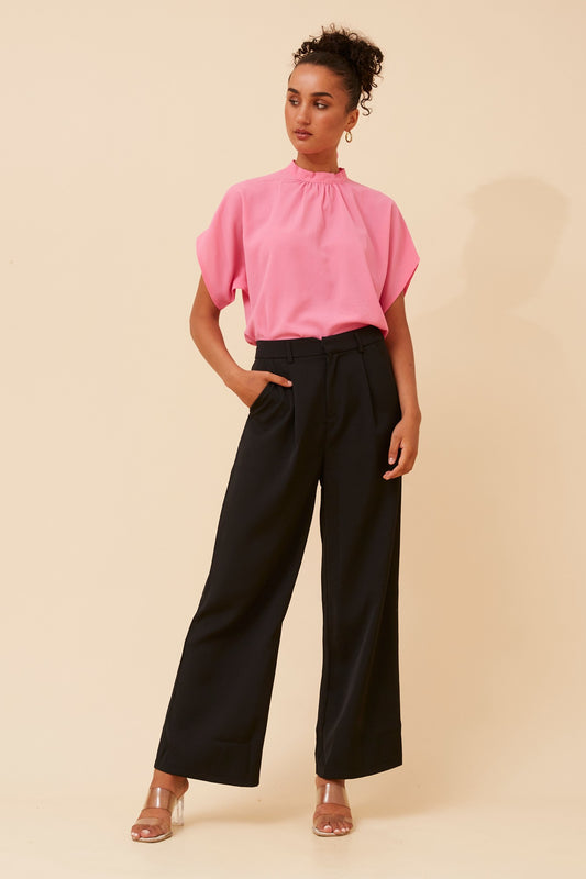 MAHA SOLID WIDE LEG PANTS