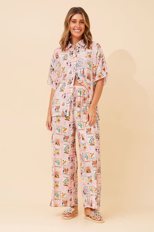 NEVELLE WANDERLUST PRINT TWO-PIECE SET