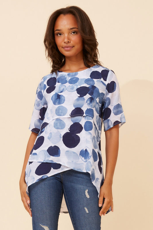 RUTH DOUBLE LAYERED TOP