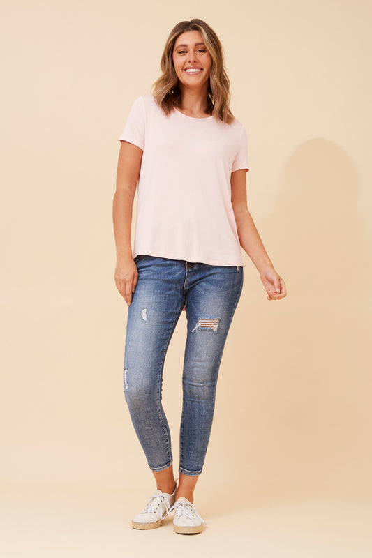 REGINA SOLID T-SHIRT