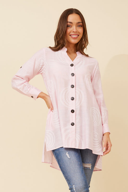 PATIA ABSTRACT PRINT SHIRT
