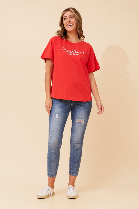 BINDI EMBROIDERED T-SHIRT