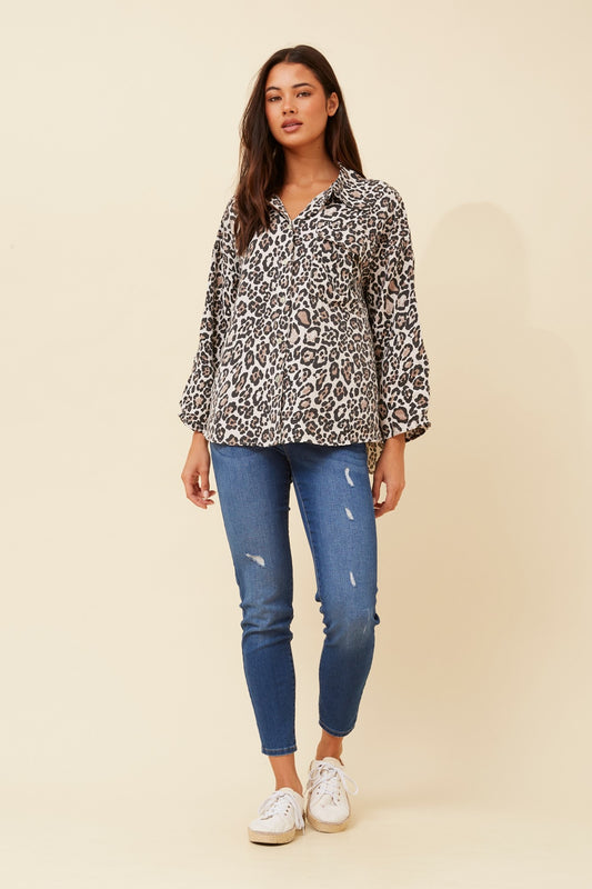 YULA ANIMAL PRINT SHIRT