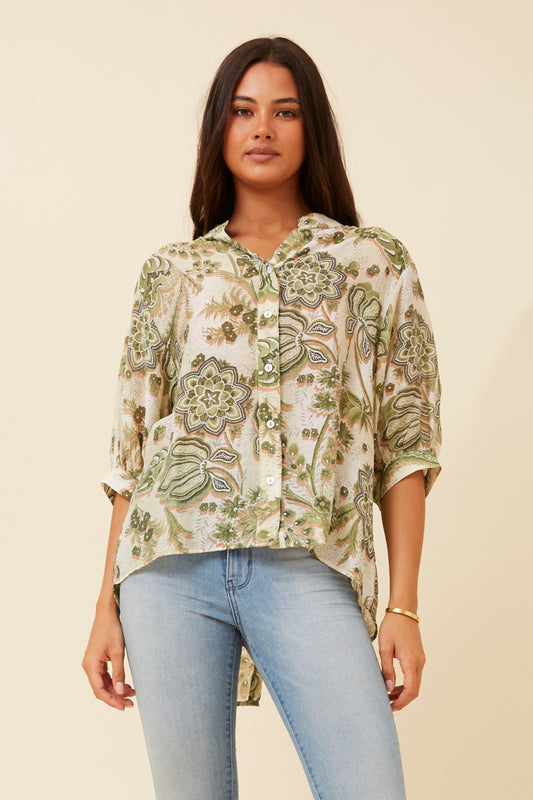 BELINA FLORAL SHIRT