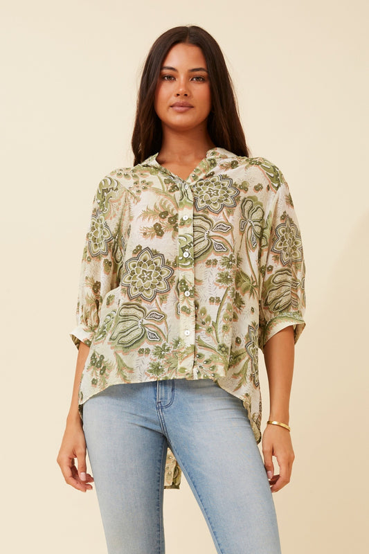 BELINA FLORAL SHIRT