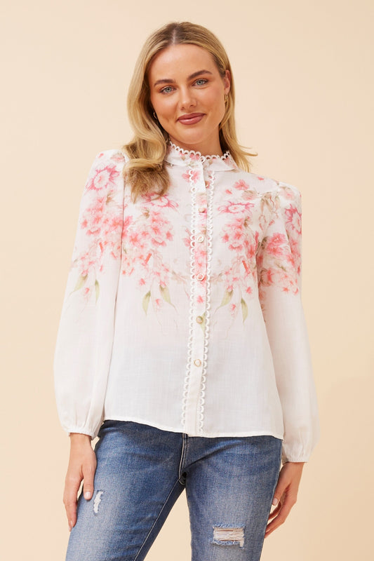 JULIETA FLORAL PRINT BLOUSE