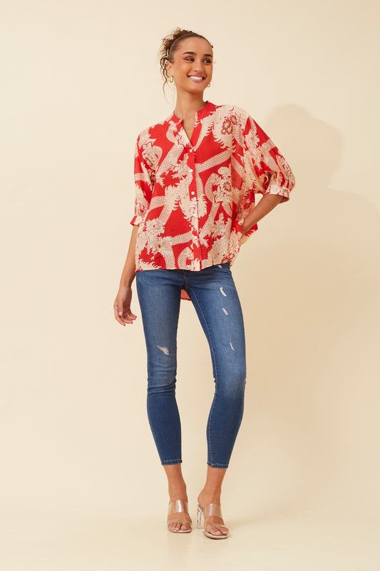 BELINA PRINTED TOP