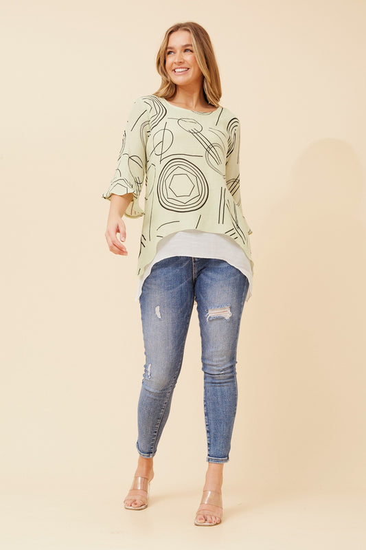 RUMI DOUBLE LAYER TOP