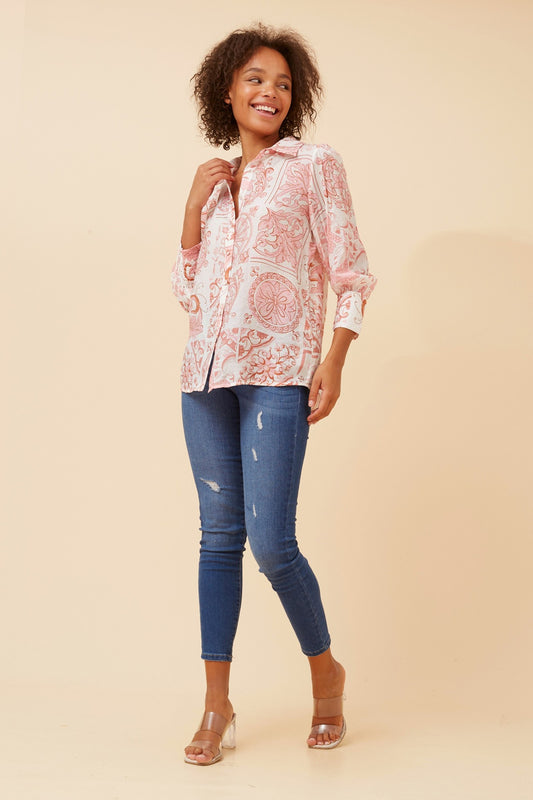 ISHLA ASBTRACT PRINT SHIRT