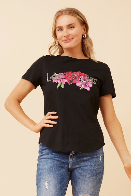 JODELLE GRAPHIC PRINT T-SHIRT