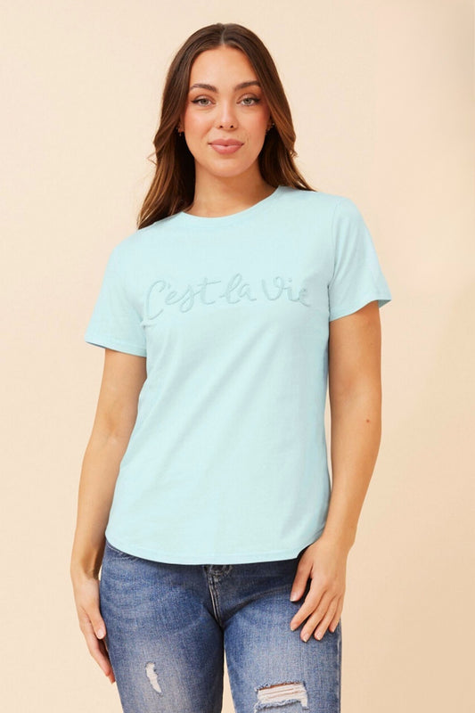 JODELLE CESTLAVIE PATTERN TEE