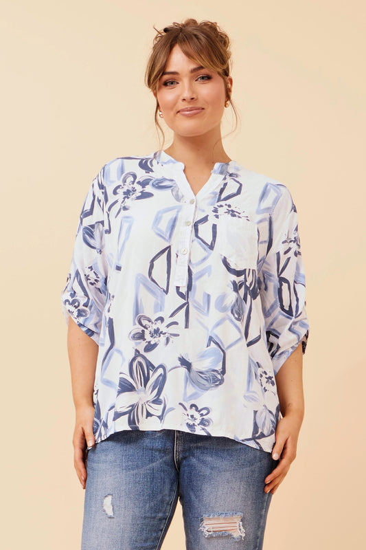 ROSETTA FLORAL PRINT TOP