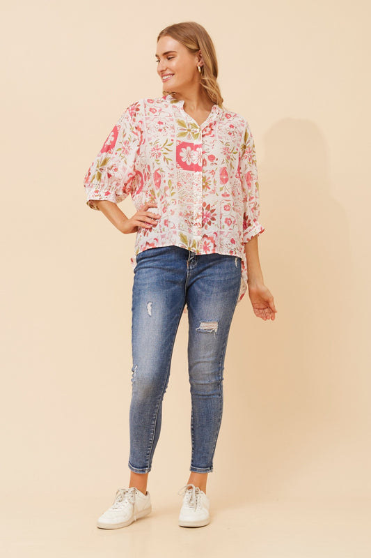 BELINA FLORAL SHIRT