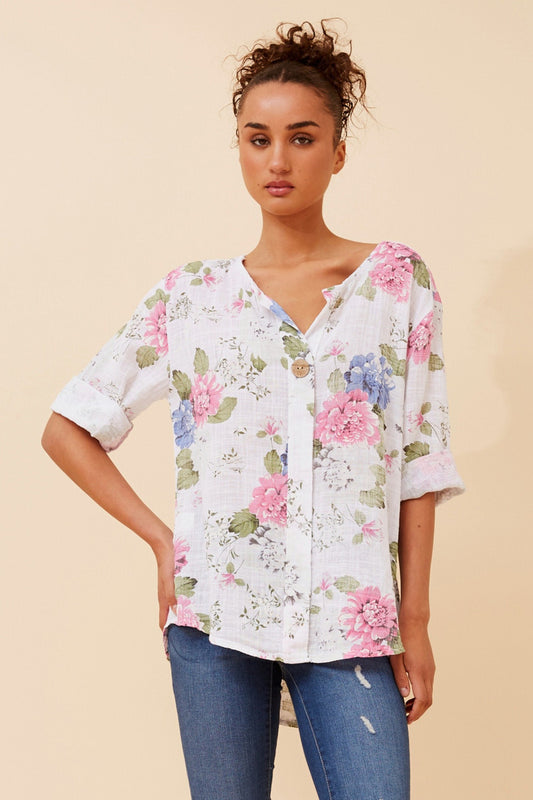 PALERMO FLORAL SHIRT