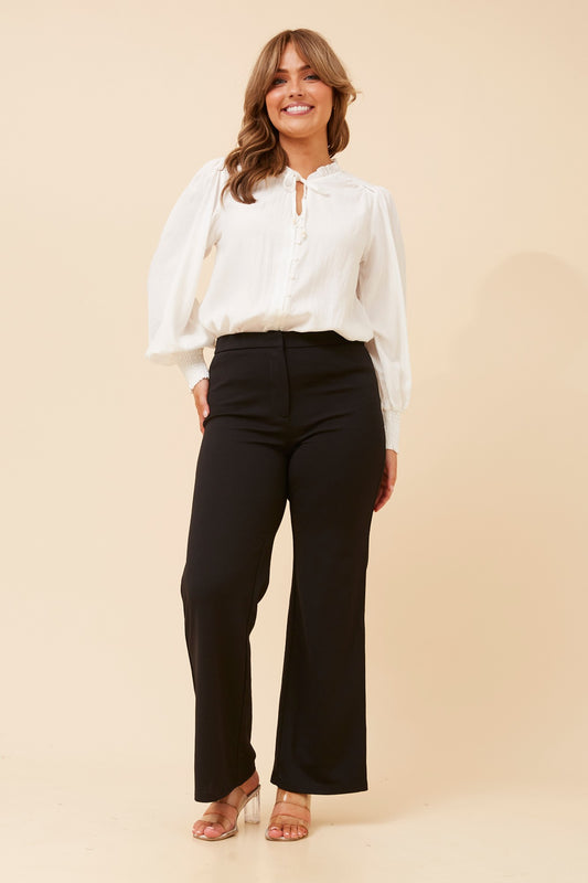 FERRIS SOLID BLOUSE