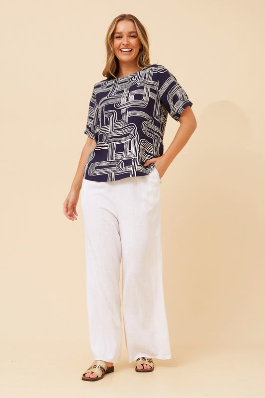 OSMOND ABSTRACT PRINT TOP
