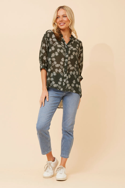 BELINA FLORAL SHIRT
