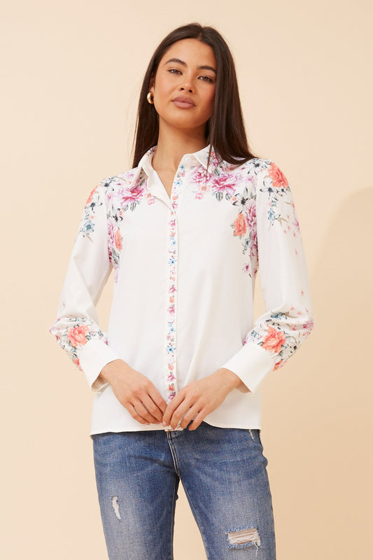 WYN FLORAL PRINT SHIRT