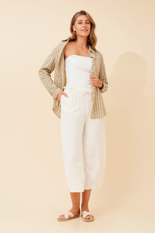 REIKO STRIPE PRINT SHIRT