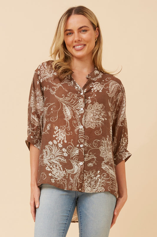BELINA FLORAL SHIRT