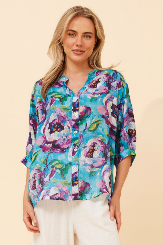 BELINA FLORAL SHIRT