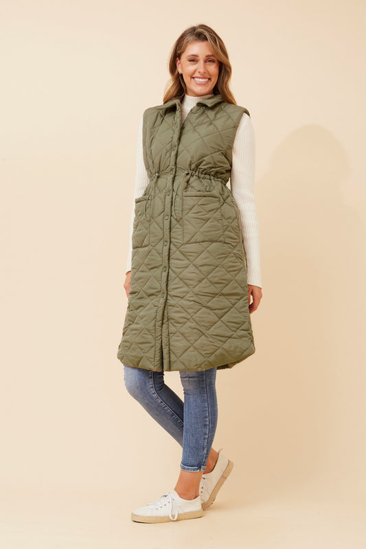 DEDE QUILTED VEST