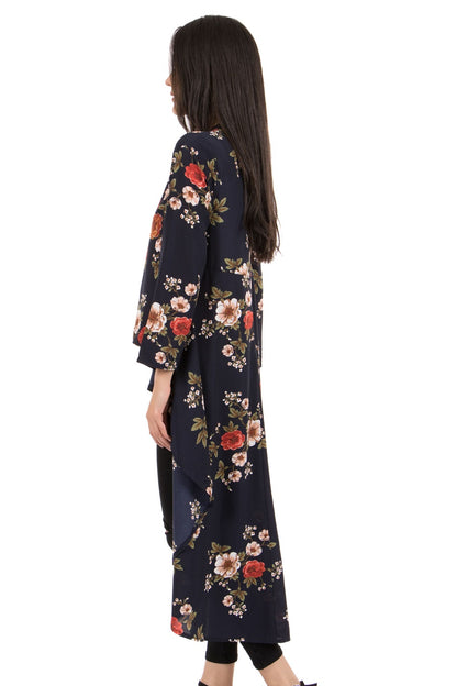 Hi- Low Floral Top